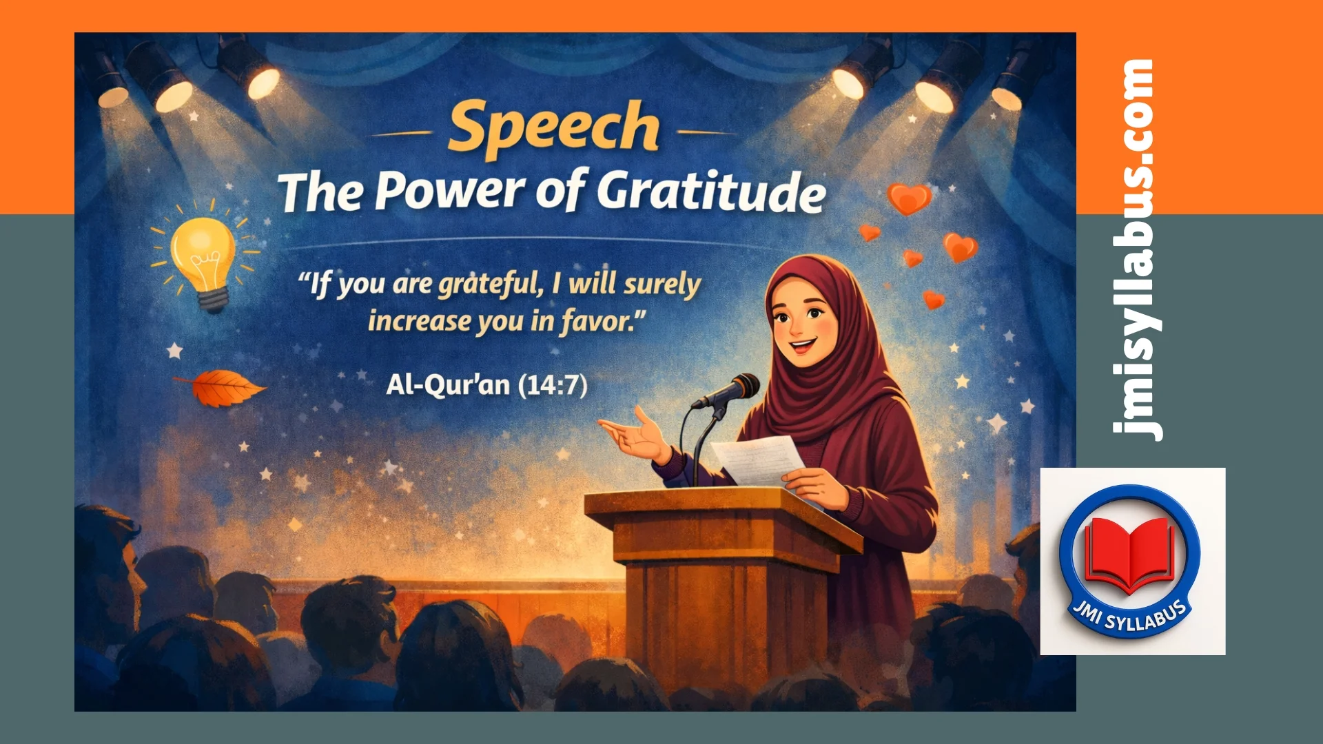 Speech – The Power of Gratitude